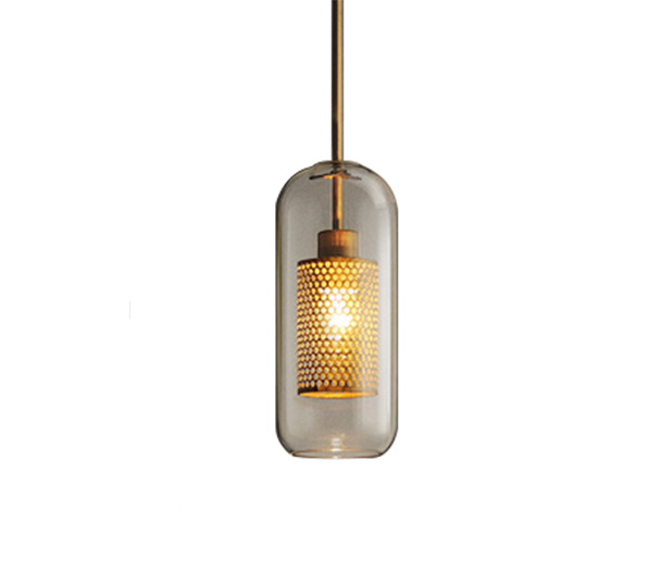 MILANA Clear Glass Pendant Light