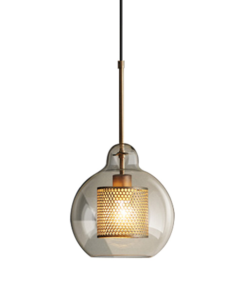 MILANA Clear Glass Pendant Light