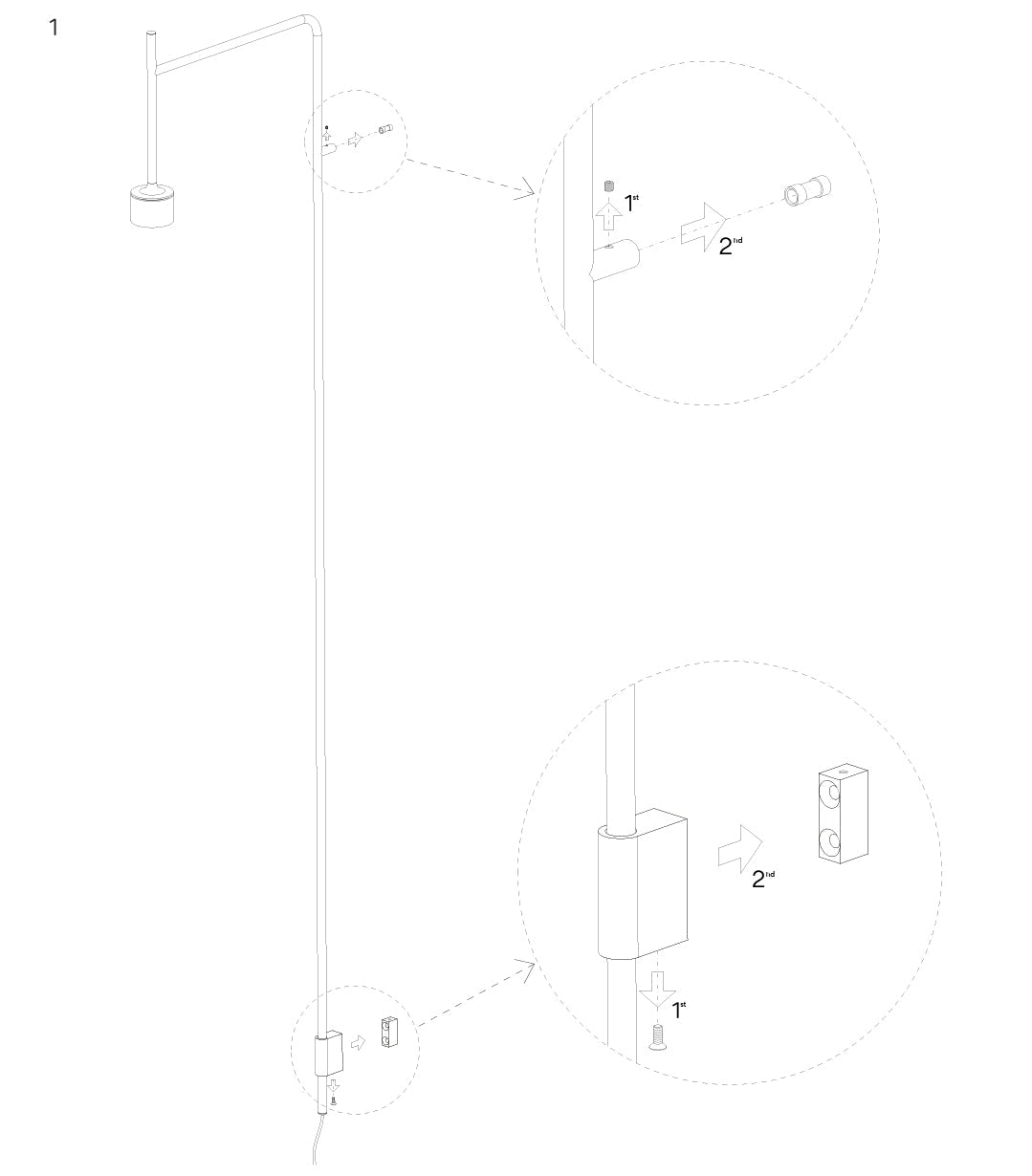 LEONI Wall Light