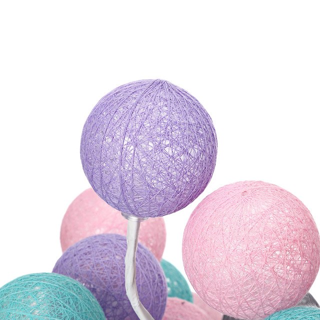Woven Ball Tree Branches Night Light - Novus Decor Lighting
