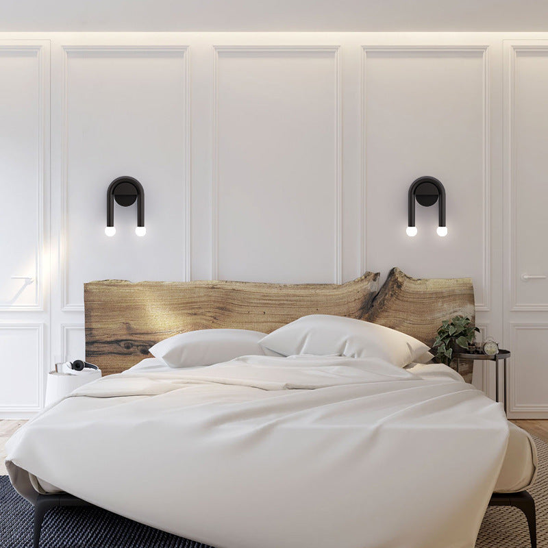Modern Wall Lamp Led Nordic Lighting Fixture Minimalist Creative Living Bedroom Bathroom Bedside Decoration indoor Sconces Light