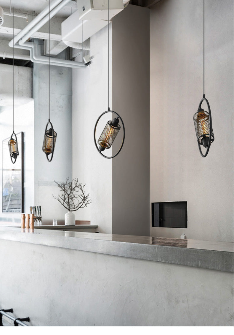 Chiswick Hoop Minimalist Brass Fitting Pendant Light
