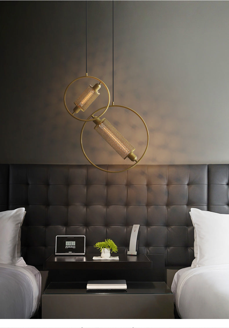 Chiswick Hoop Minimalist Brass Fitting Pendant Light