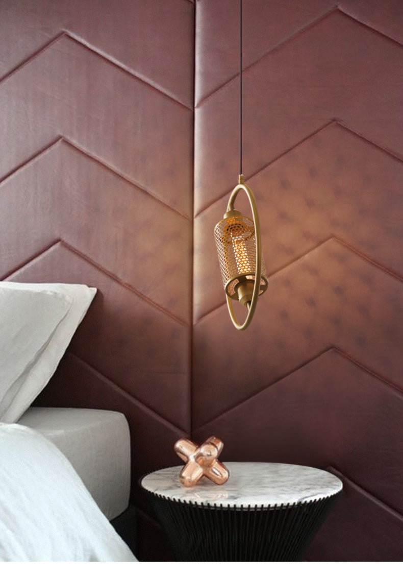 Chiswick Hoop Minimalist Brass Fitting Pendant Light