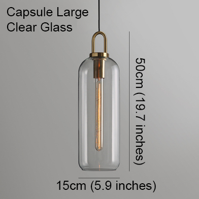 Yayoi Glass Globe Brass Fitting Pendant Light