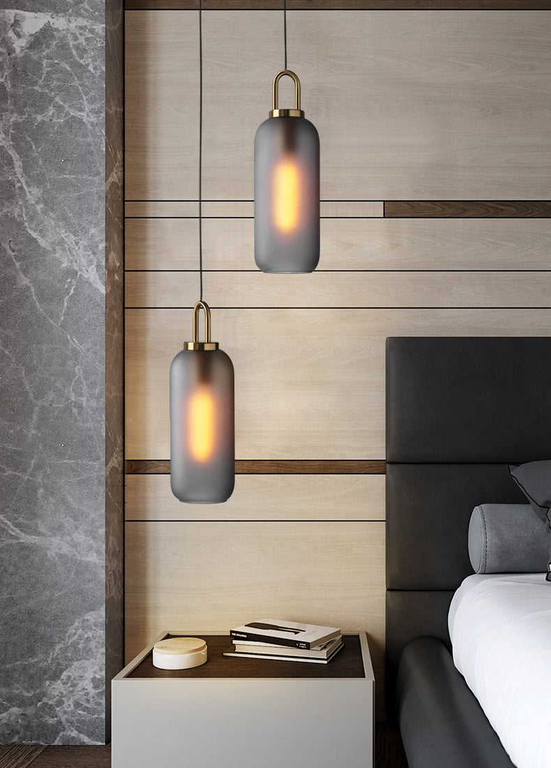 Yayoi Glass Globe Brass Fitting Pendant Light