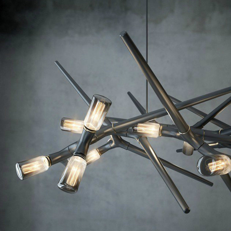Postmodern Novelty LED Chandelier Lighting Luxury Dining Living Room Creative Long Hanging Lamp Restaurant Villa Lobby Fixtures