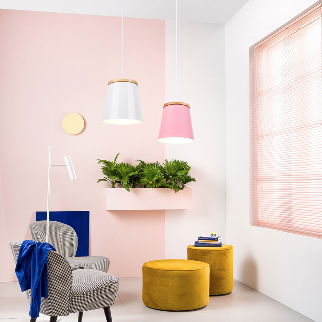 Tevy Nordic Wooden Pendant Light