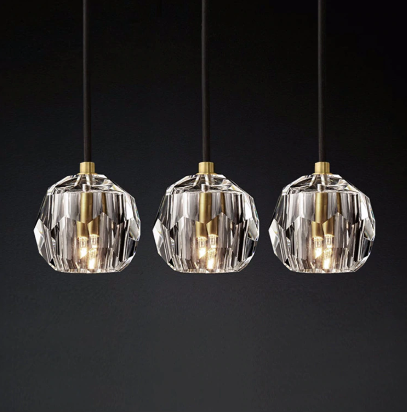 Gerni 3D Glass Pendant Light