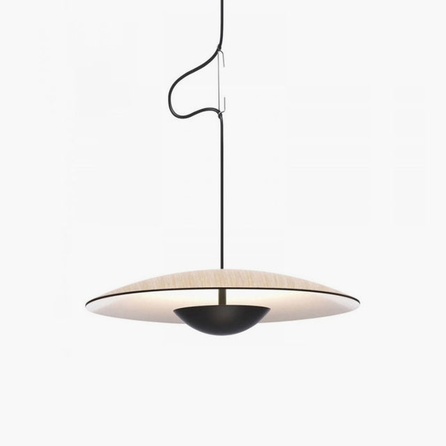 Inga Wooden Mid Century Pendant Light