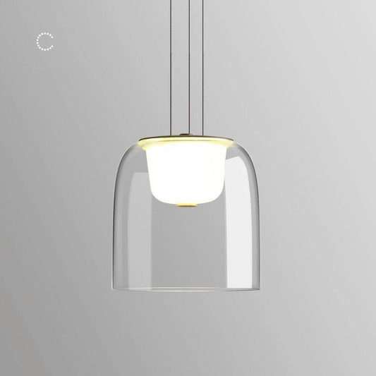 Aura Minimal Glass Pendant Light