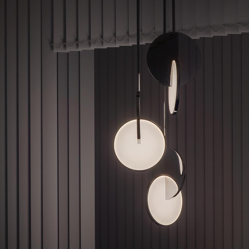 Oska Mirror Glass Pendant Light