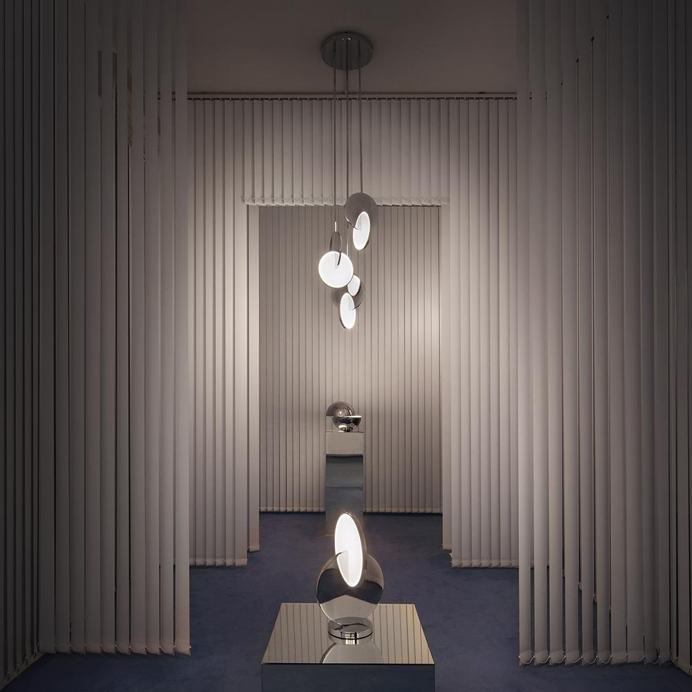 Oska Mirror Glass Pendant Light