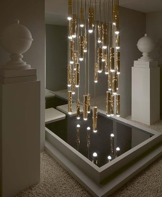 Beret Minimal Brass Pendant Light