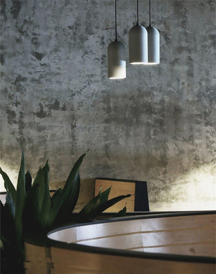 Bodil Cement Modern Pendant Light