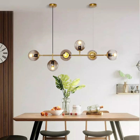 Nordic Glass Ball chandelier - Lodamer