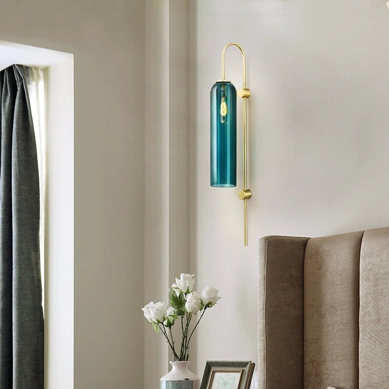 nordic glass Tube Wall Lamp - Lodamer