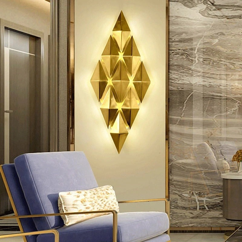 Nordic golden gate wall lamp - Lodamer