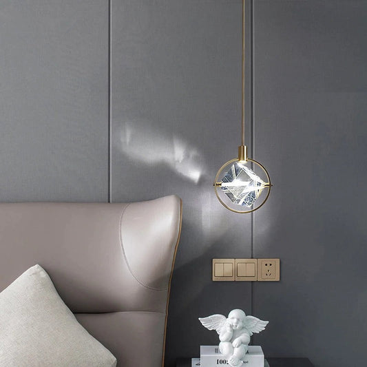 cubic crystal Pendant lamp - Lodamer
