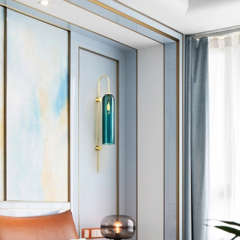 nordic glass Tube Wall Lamp - Lodamer
