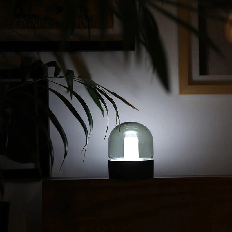 portable Vintage Glass led lamp - Lodamer