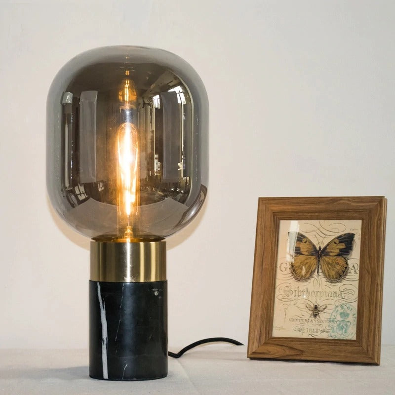 storm marble table lamp - Lodamer