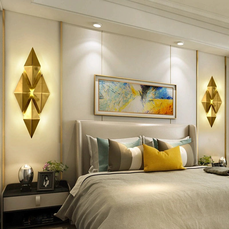 Nordic golden gate wall lamp - Lodamer