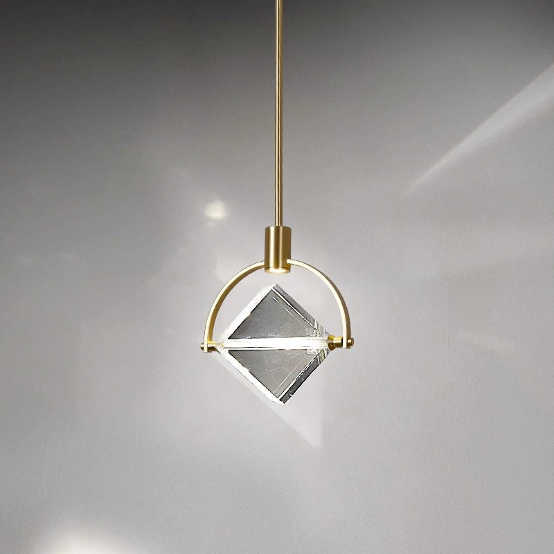 cubic crystal Pendant lamp - Lodamer