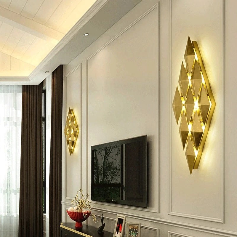 Nordic golden gate wall lamp - Lodamer