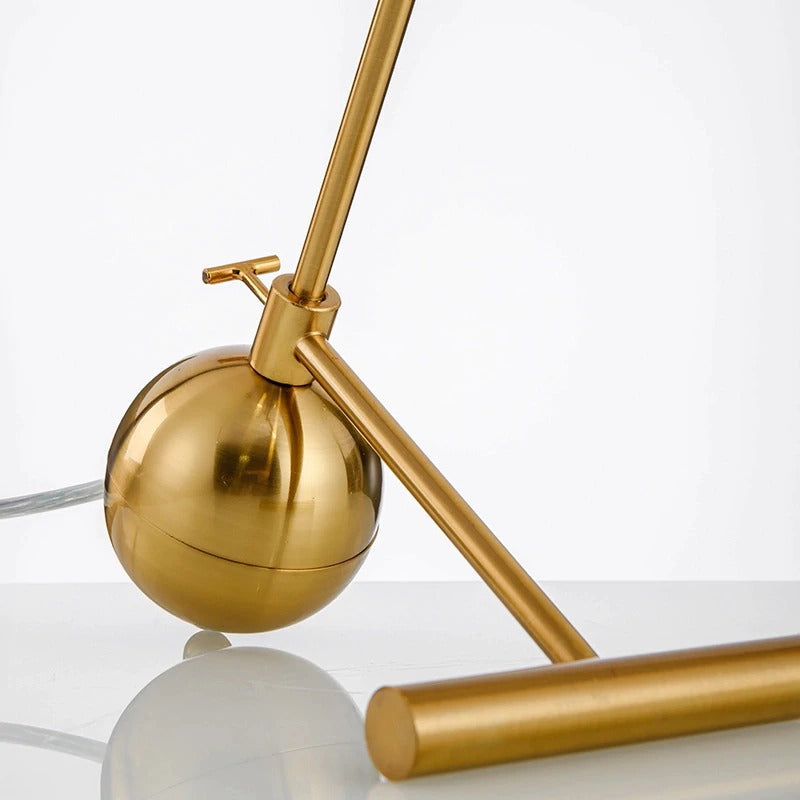 two heads glass table lamp - Lodamer