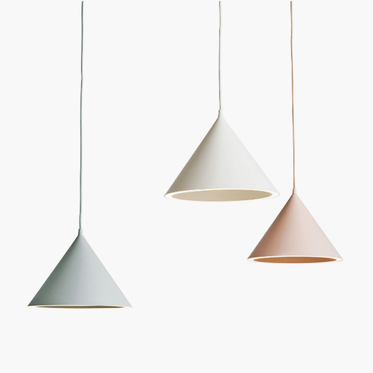 Annular Triangular Modern Pendant Light