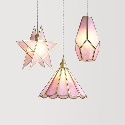 Retro Copper Pendent lamp Children Girl Princess Bedroom Beside Pendent - Lodamer