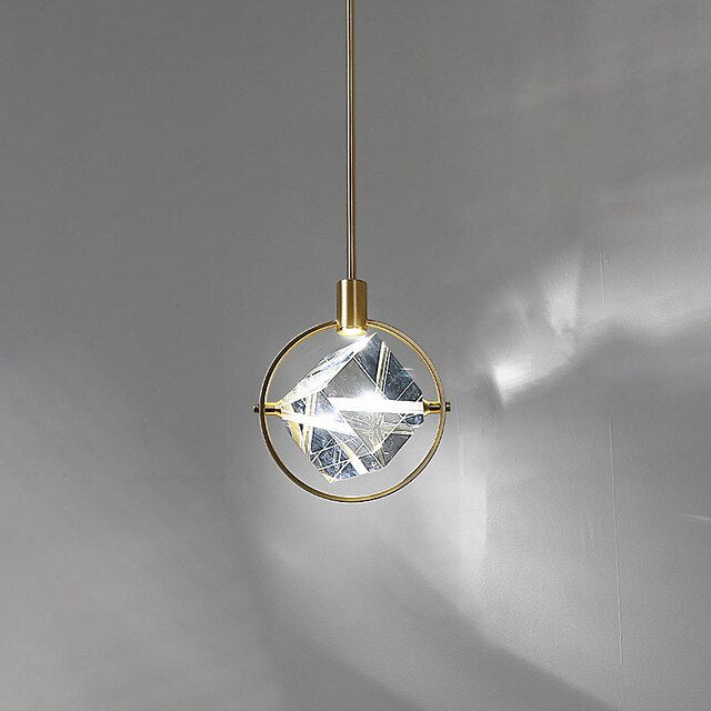 cubic crystal Pendant lamp - Lodamer