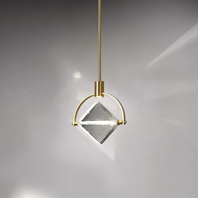 cubic crystal Pendant lamp - Lodamer