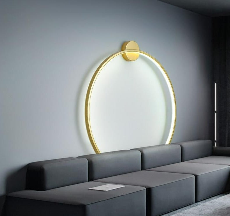 Minimalist Circle Wall Lamp Luna™