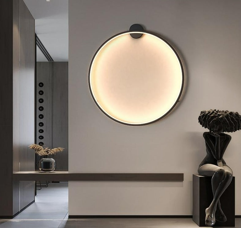 Minimalist Circle Wall Lamp Luna™