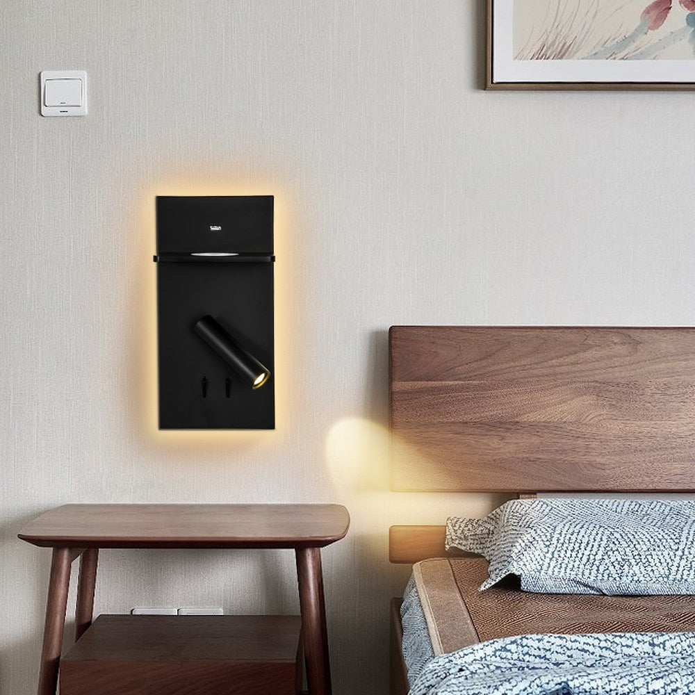 Wireless Charging Wall Lamp Idella