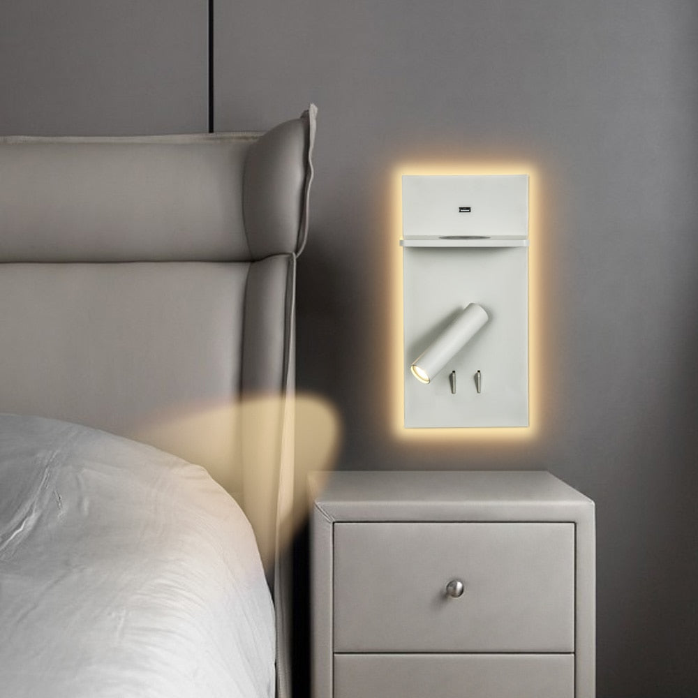 Wireless Charging Wall Lamp Idella