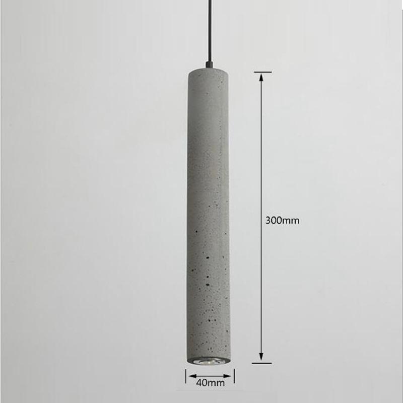Raum Cement Minimal Pendant Light