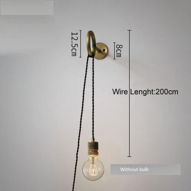 Vintage Punk Ring Wall Lamp Den™