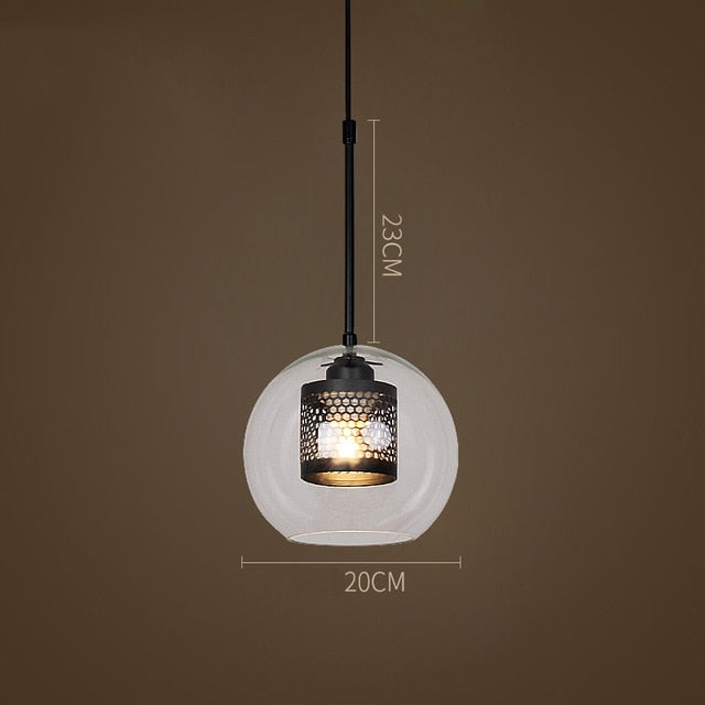 MILANA Glass Pendant Lamps