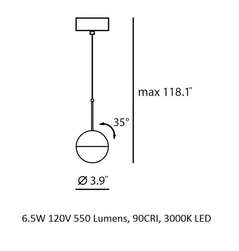 BLAIRY Ball Pendant Light
