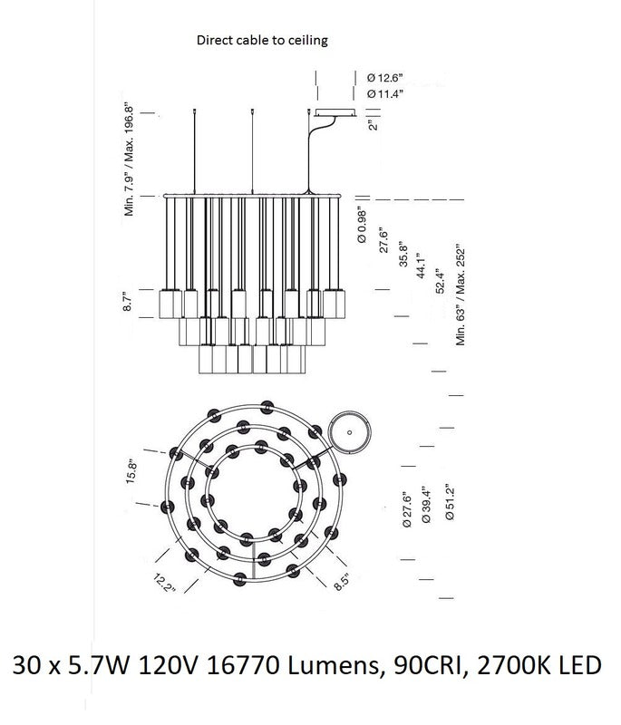 Cirio Chandelier