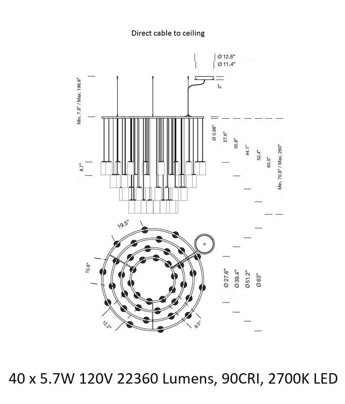 Cirio Chandelier