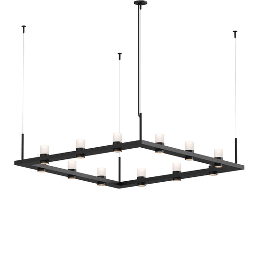 Intervals? Square LED Pendant Light