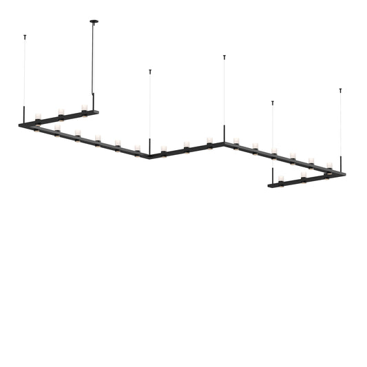 Intervals? Zig-Zag LED Pendant Light