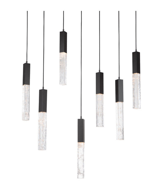 Glacier Linear Multi-Light Pendant Light