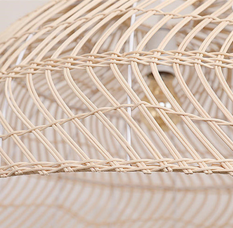 Handmade Rattan Woven Pendant Lamp Shade