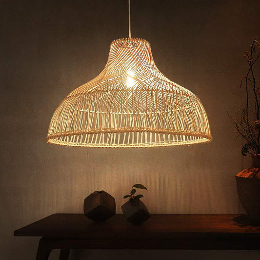 Hand-woven Rattan Pendant Lampshade