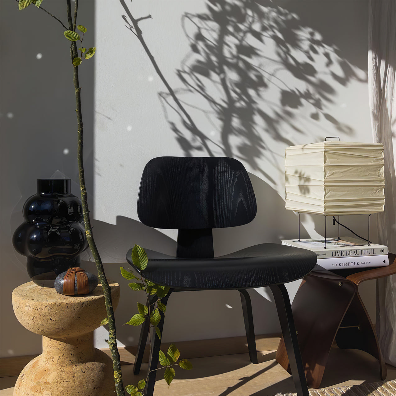 Washi Paper 3X Table Lamp